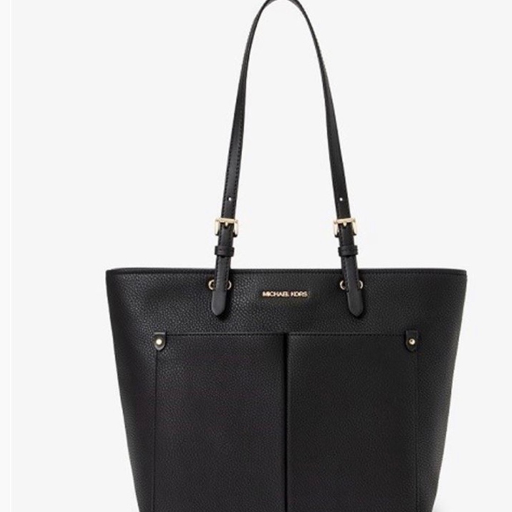 MICHAEL KORS WOMENS JET SET LEATHER TOTE